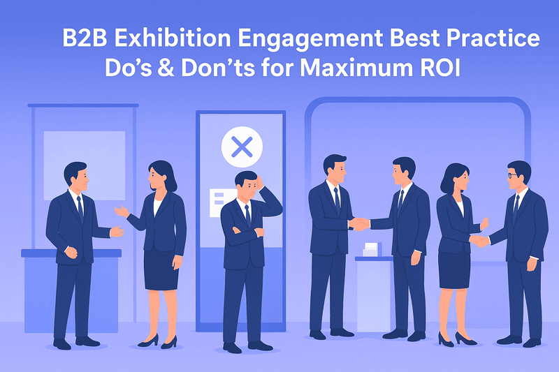 B2B exhibition engagement best practices