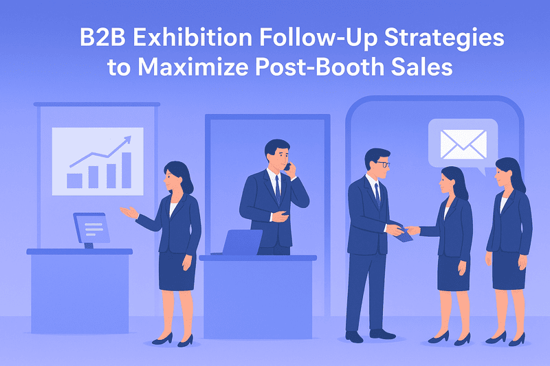 B2B exhibition follow-up strategies