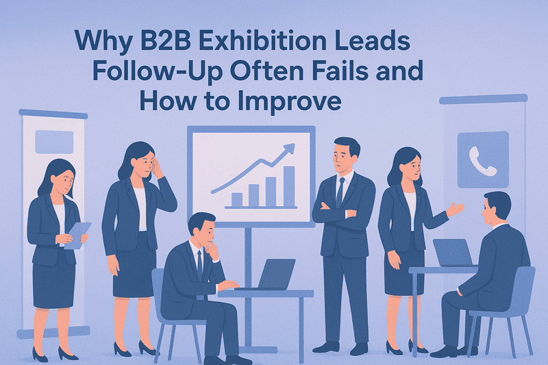 B2B exhibition leads follow-up