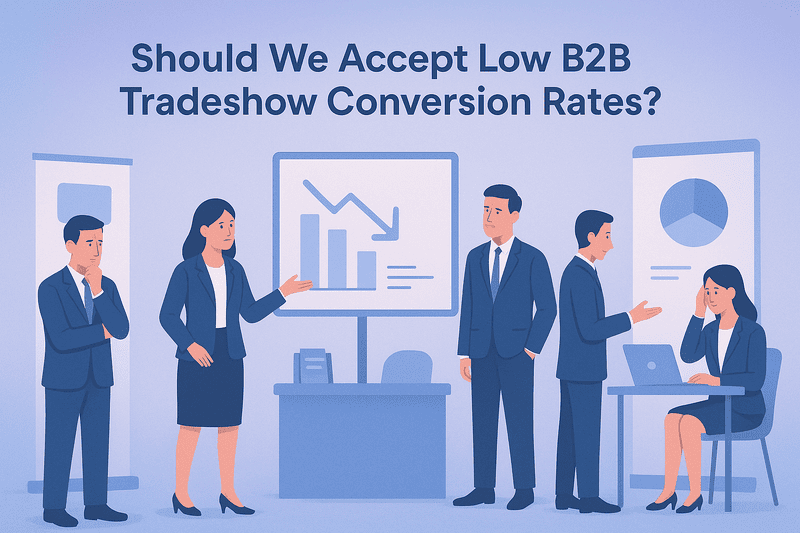 B2B tradeshow conversion rate