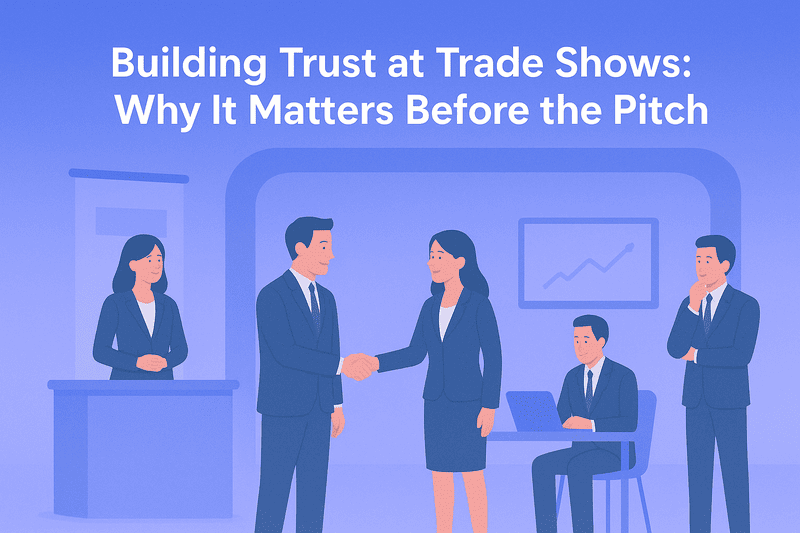 Building Trust at Trade Shows: Why It Matters Before the Pitch
