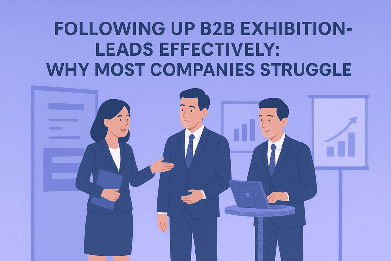 Following up B2B exhibition-leads effectively
