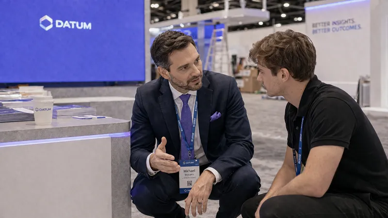 How To Start A Booth Conversation Before Demo (the Connection Framework)