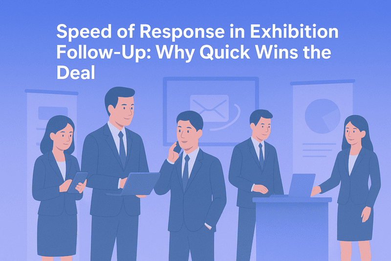 Speed of Response in Exhibition Follow-Up: Why Quick Wins the Deal