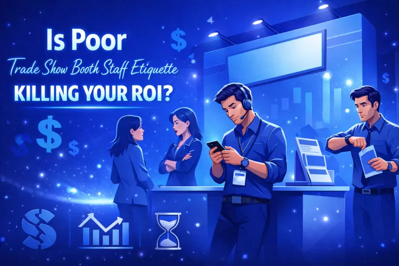 Is Poor Trade Show Booth Staff Etiquette Killing Your ROI